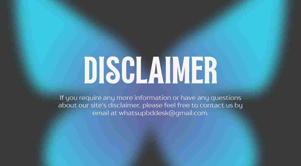 Disclaimer